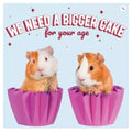 Kort A Bigger Cake 13,7x13,7cm
