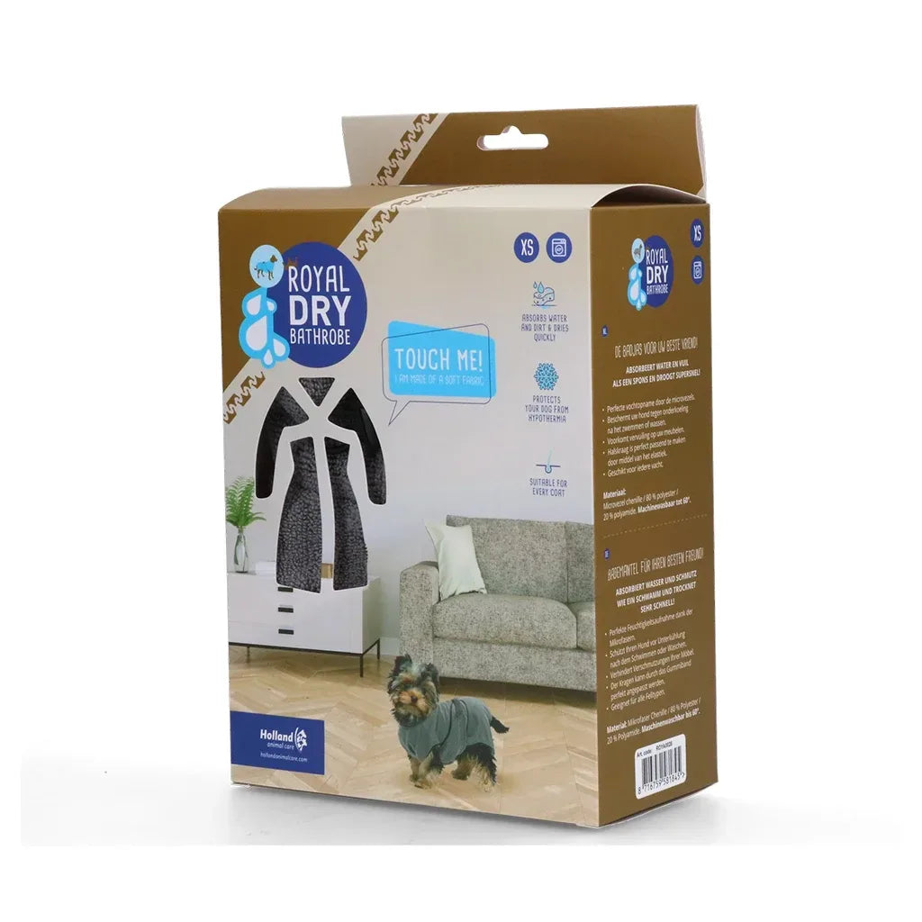 Royal Dry Bathrobe For Dogs 