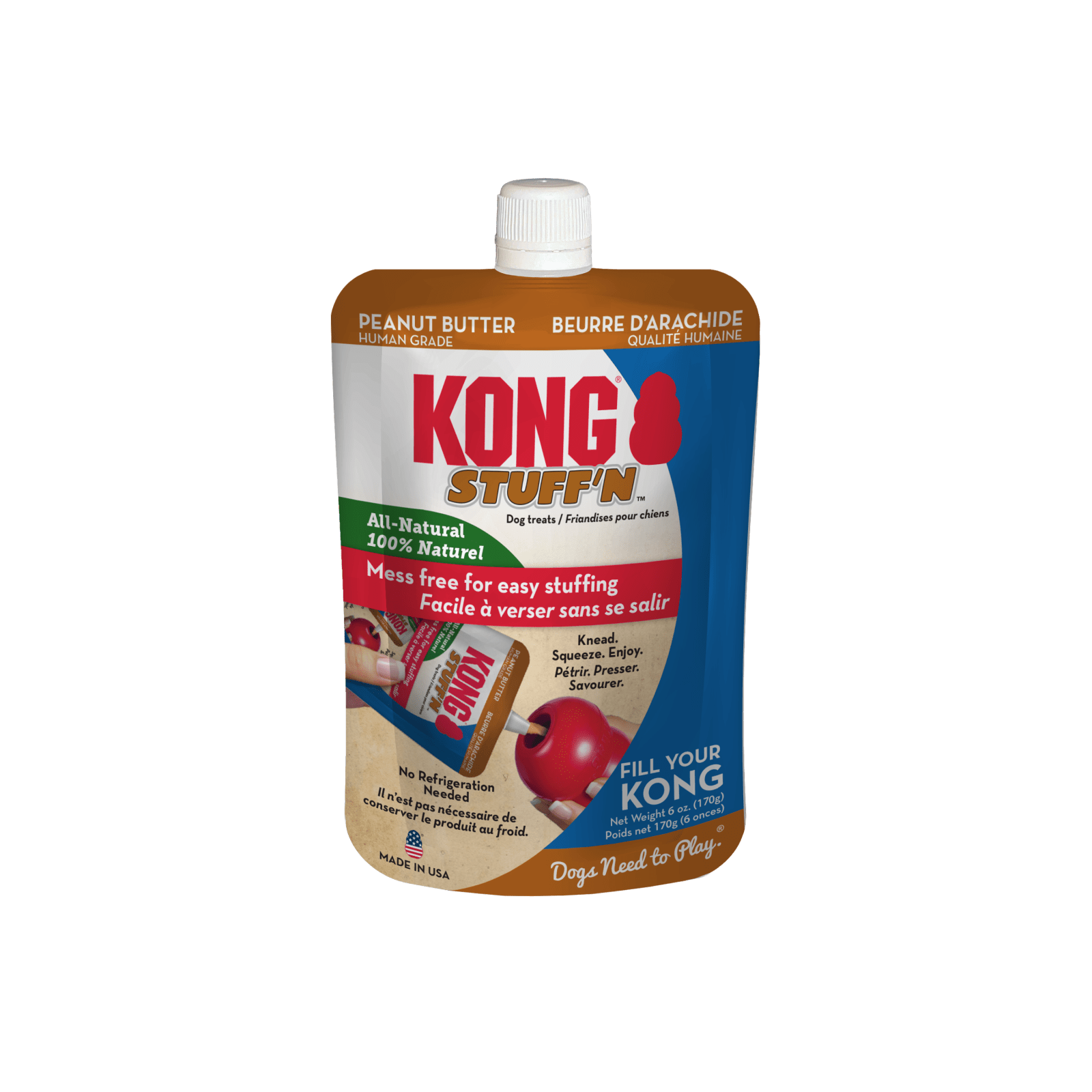 KONG Stuff`n M/Peanøttsmør