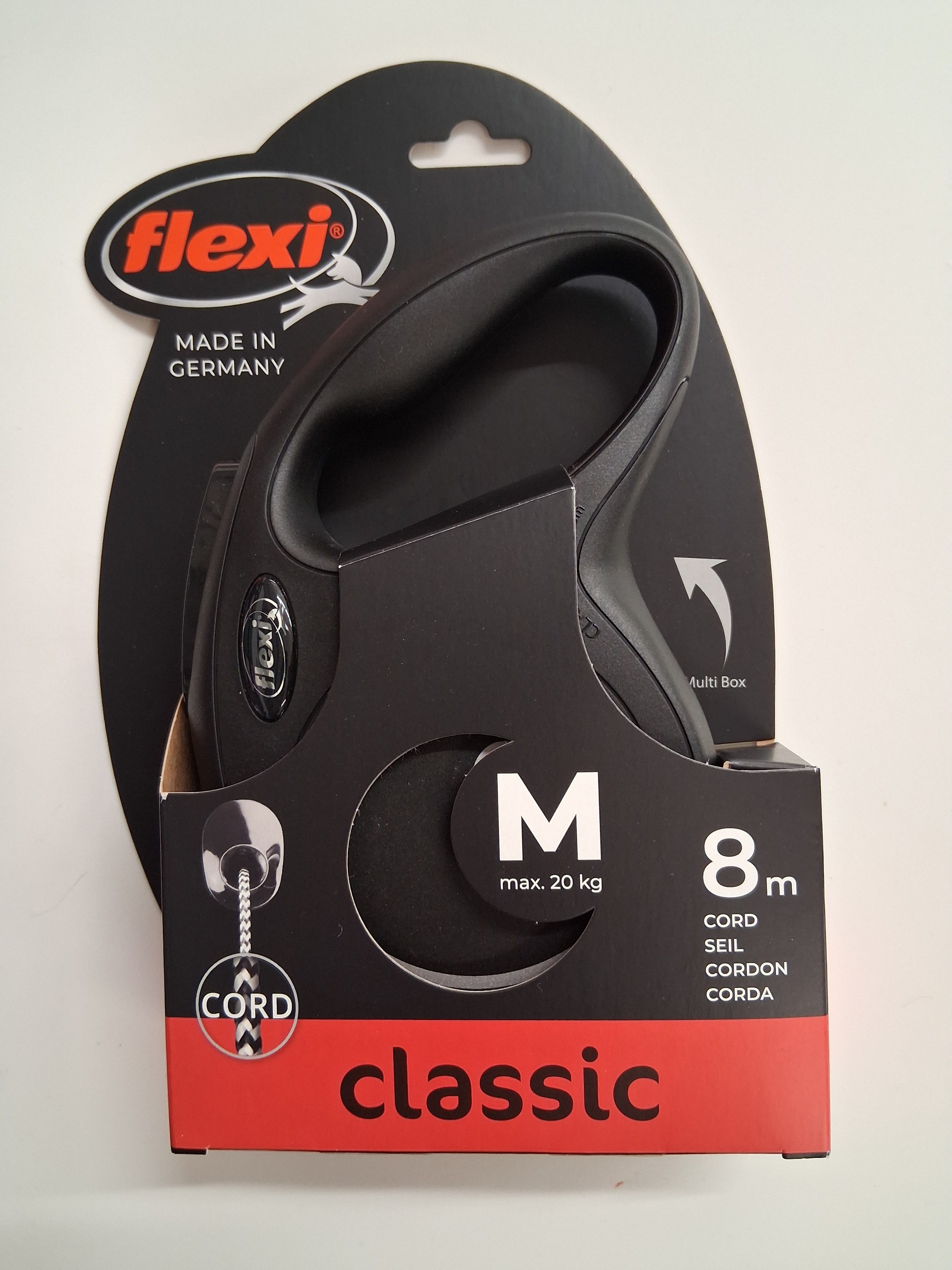 Flexi-bånd Cord Medium (max 20kg) 8m